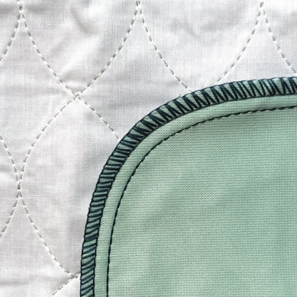 EUROCALE TWILL UNDERPAD 34X36 6OZ SOAKER W/ GREEN BARRIER (PRICE PER EACH)