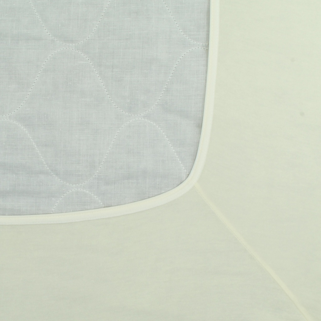 BARIATRIC FITTED KNIT SHEET 54X80 BEIGE W/ WHITE BINDING (PRICE PER EACH) 