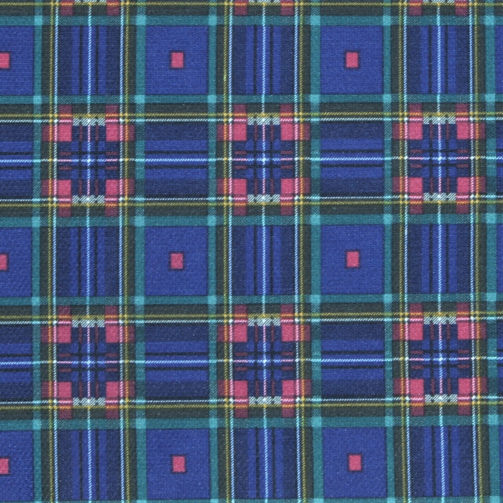 CLOTHING PROTECTOR AURORA - BLUE STEWART PLAID (PRICE PER EACH)