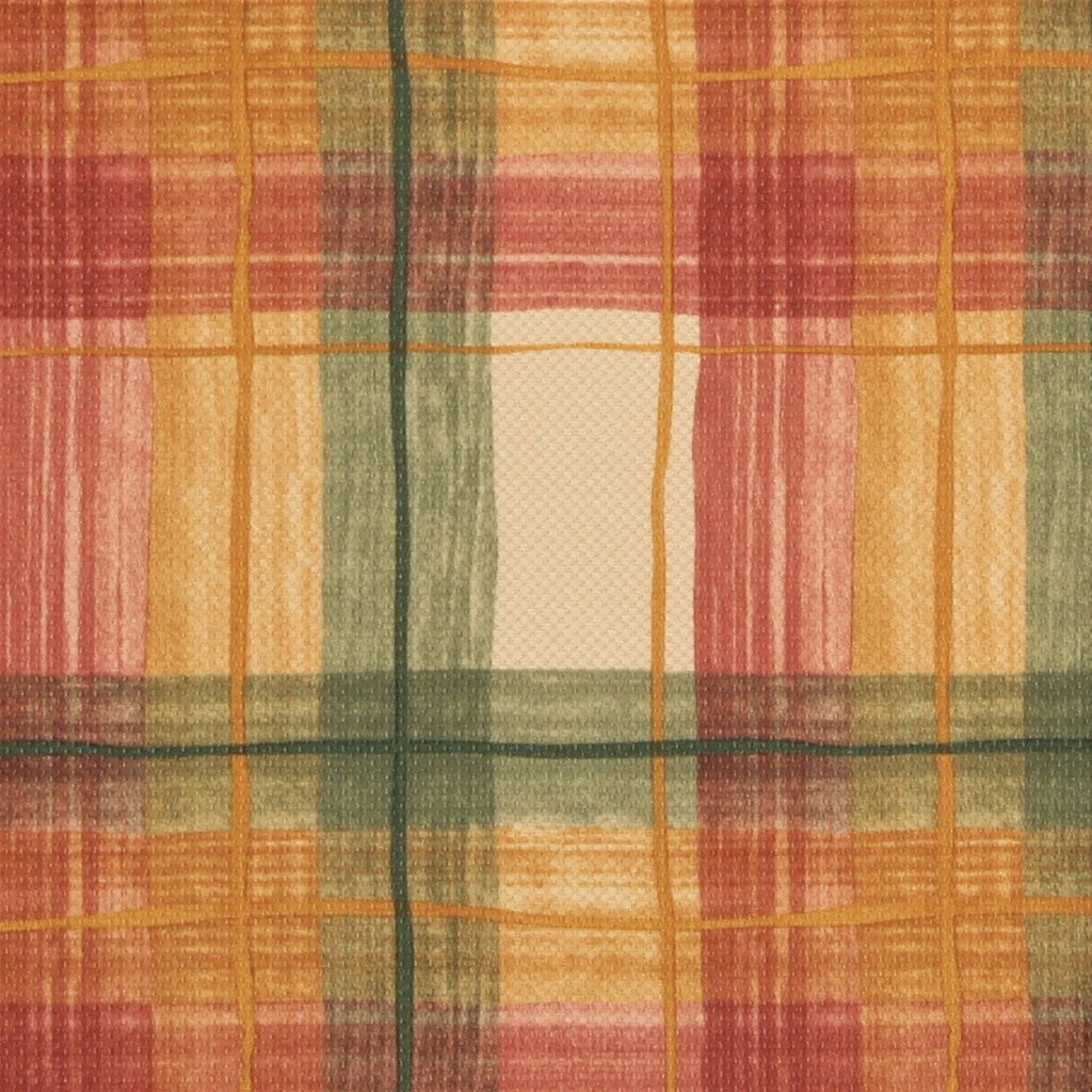 CLOTHING PROTECTOR AURORA - GOLD GREEN PLAID (PRICE PER EACH)