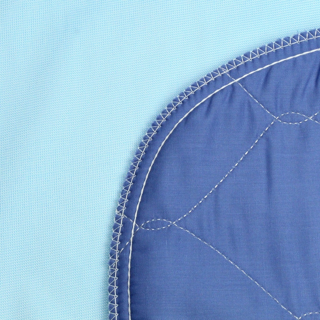 CHAIR MOISTURE INDICATOR PAD 18x24 BLUE COTTON/POLY (PRICE PER DOZEN)