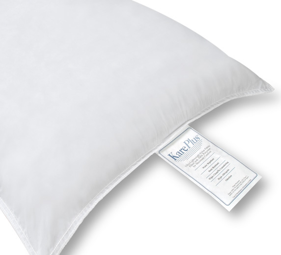 PILLOW WIPEABLE CARE PLUS 18OZ FILL W/ NYLON COVER (PRICE PER DOZEN)
