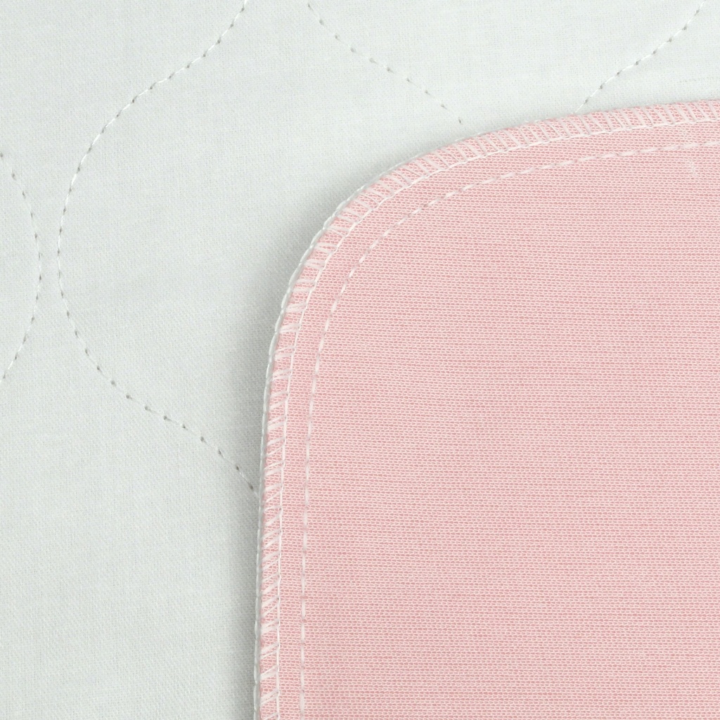 TWILL TOP BASICS UNDERPAD 34X36 6OZ SOAKER W/ PINK BARRIER (PRICE PER EACH)