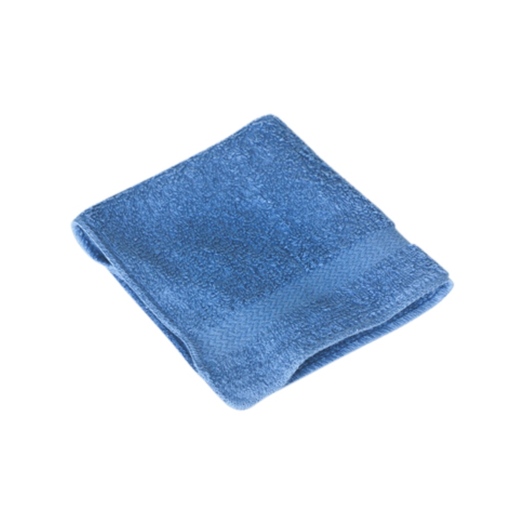 WASHCLOTH COLONIAL BLUE 12x12 1LB