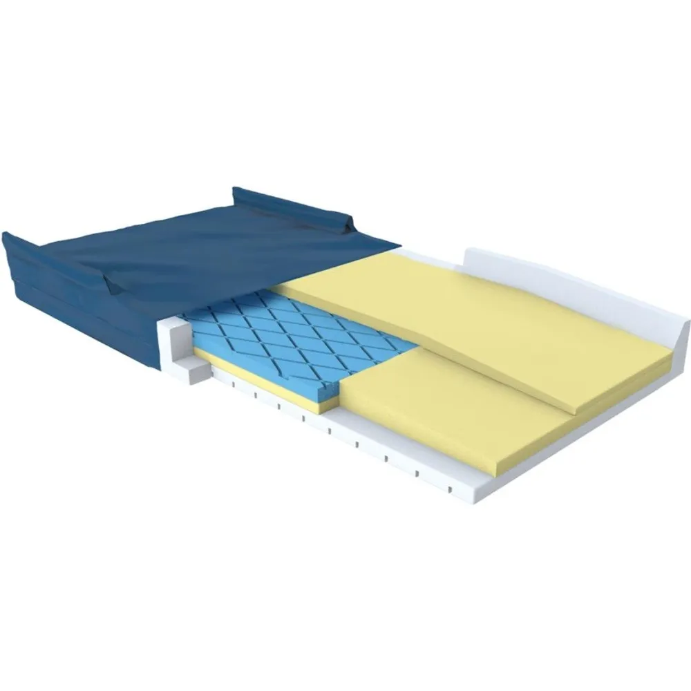 GRAVITY 9 PREMIUM MATTRESS WITH PERIMETER 36"W x 80"L, WEIGHT - 450LB