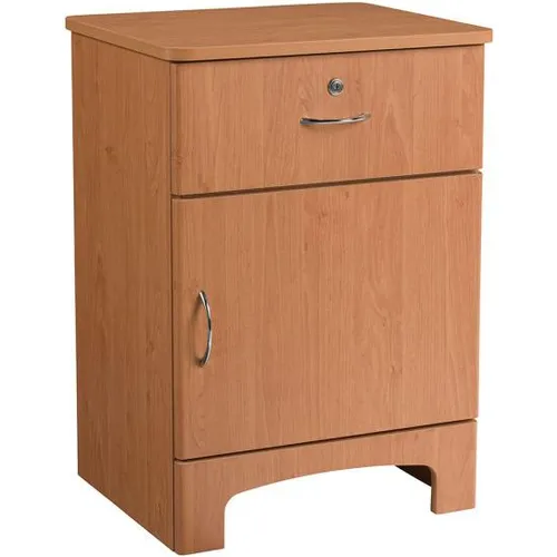 1 DOOR, 1 DRAWER BEDSIDE CABINET