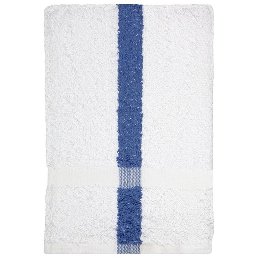 [BT2244BS] BATH TOWEL BLUE/GREEN STRIPE 22X44 (PRICE PER DOZEN)