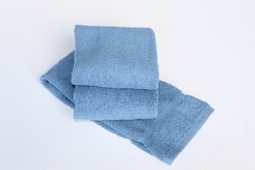 [BT2450.10.5BL] BATH TOWEL BLUE RING SPUN BLEND 24X50 10.5LB (PRICE PER DOZEN)