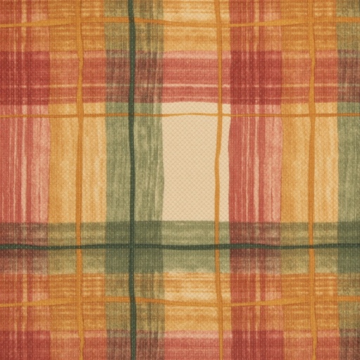 [110836SKS] CLOTHING PROTECTOR AURORA - GOLD GREEN PLAID (PRICE PER EACH)