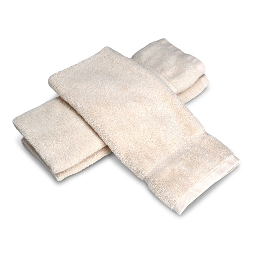 [HTSTM1630.4.5RSMAXBE] HAND TOWEL BIEGE RING SPUN BLEND 16X30 4.5 LB (PRICE PER DOZEN)