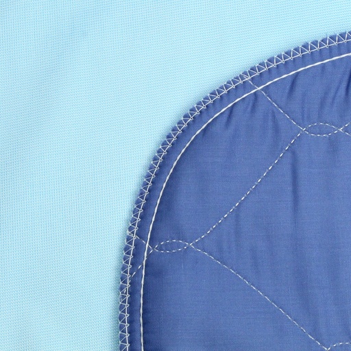 [BI7118] CHAIR MOISTURE INDICATOR PAD 18x24 BLUE COTTON/POLY (PRICE PER DOZEN)