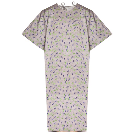 [PTGWN3X] BARIATRIC PATIENT GOWN SIZE 3X 49"L WITH A 72" SWEEP #506, JADE NECK (PRICE PER EACH)