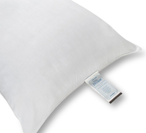 [JS18K1AW] PILLOW WIPEABLE POLY DREAM VALUE 18OZ FILL W/ COTTON BLEND COVER (PRICE PER DOZEN) 