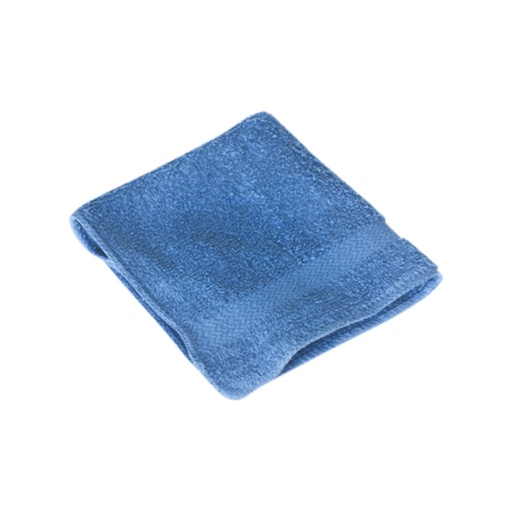 [WC1212BL] WASHCLOTH COLONIAL BLUE 12x12 1LB