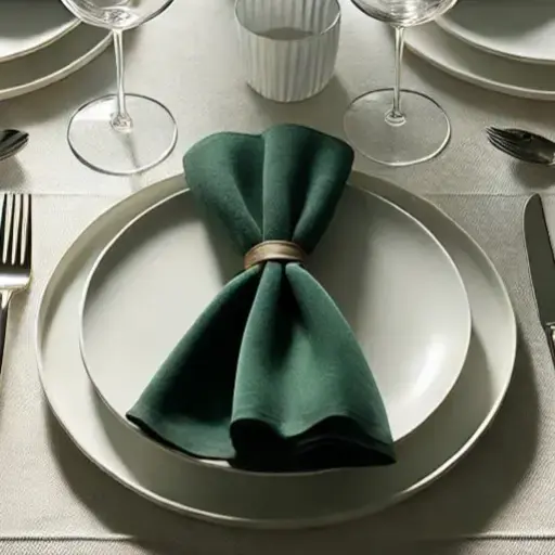 NAPKINS - SPUN POLY (PRICE PER DOZEN)