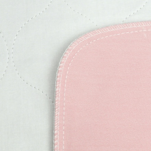 [TWB3436PNK] TWILL TOP BASICS UNDERPAD 34X36 6OZ SOAKER W/ PINK BARRIER (PRICE PER EACH) 