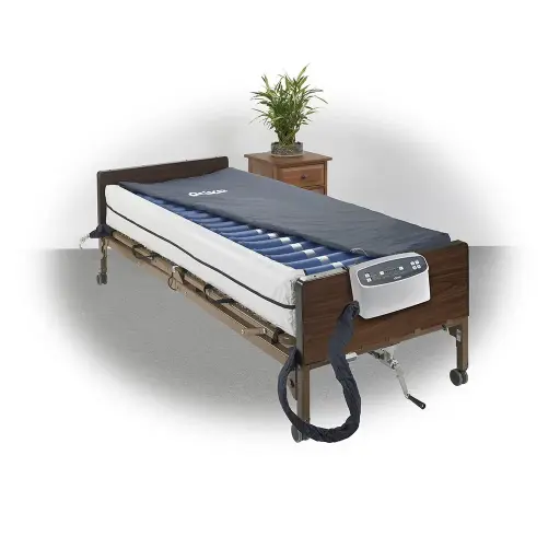 [MAP8APMDP10 - 3680] MED-AIRE PLUS 8" ALTERNATING PRESSURE AND LOW AIR LOSS MATTRESS SYSTEM WITH DEFINED PERIMETER 10"