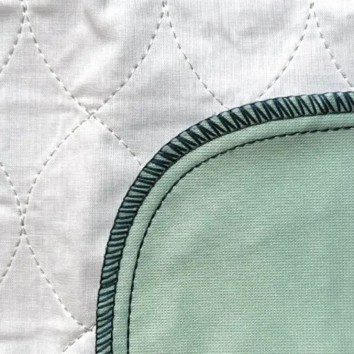 [TWB3436GRN] EUROCALE TWILL UNDERPAD 34X36 6OZ SOAKER W/ GREEN BARRIER (PRICE PER EACH)