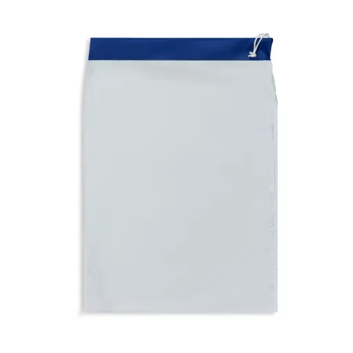 [LB2436BL] Leakproof Laundry Bag w/ Blue Trim 