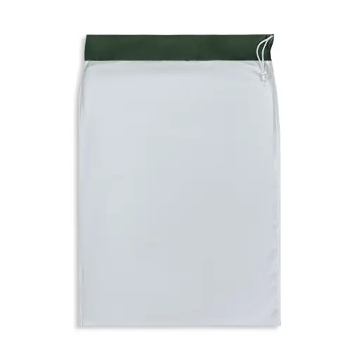 [LB2436GR] Leakproof Laundry Bag w/ Green Trim 